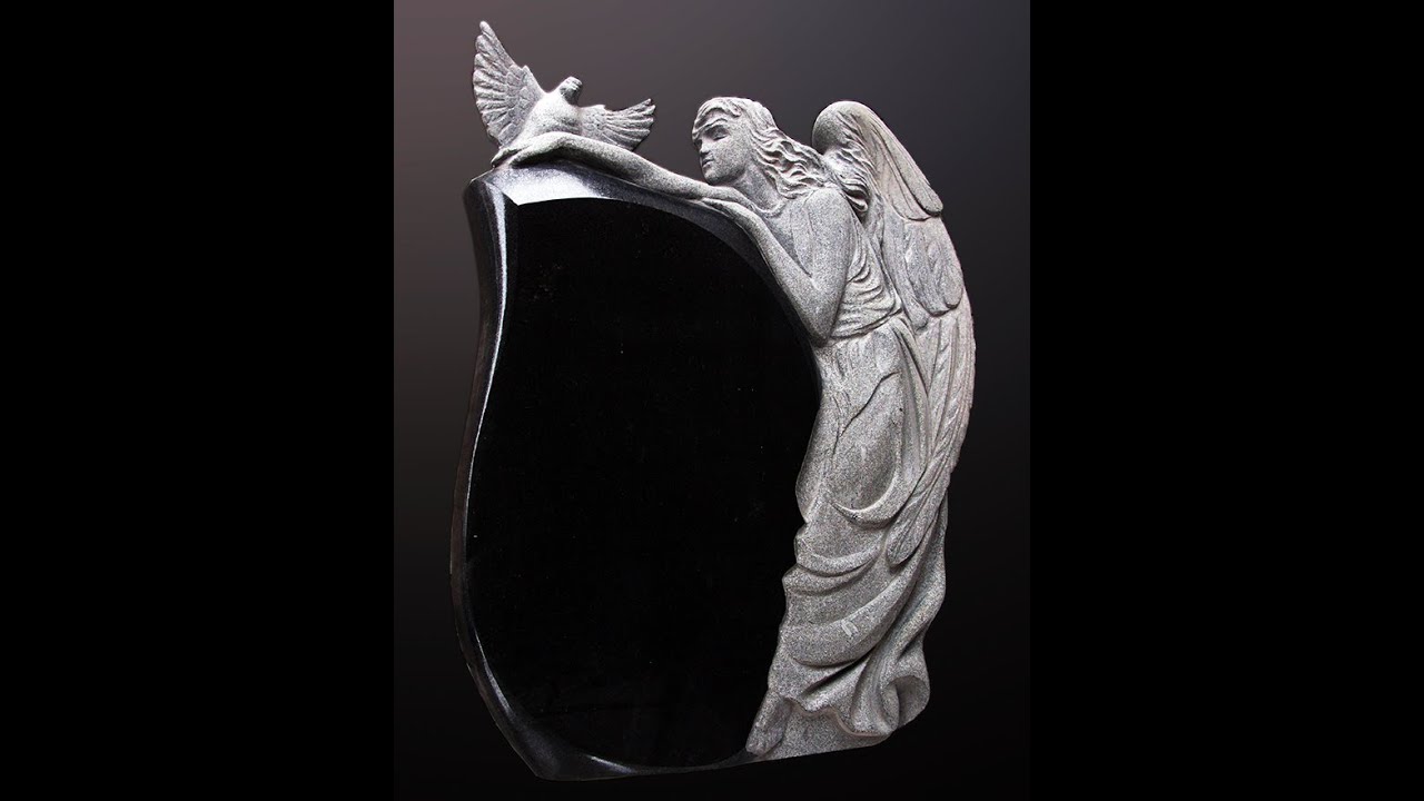 Ангел. Гранит. Барельеф. Резка.