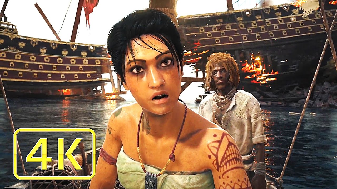 Skull and Bones All Cutscenes Full Movie Cinematics | 4K ULTRA HD