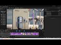 Futuristic Street and Road Props Pack - Game Assets