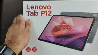 Unboxing - Lenovo Tab P12 (12.7") 8GB 256GB - Storm Grey