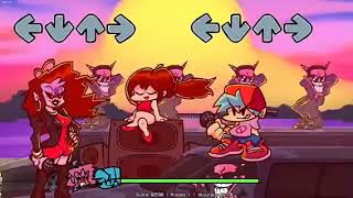 Environmental FNF Utau Satin Panties Full Mod Week 4 Vs Mommy Must x Boyfriend [Mon] Station Image