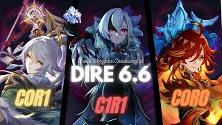 6.6 Stygian Onslaught Dire Clear | C1R1 Arlecchino | C0 Mav C4 Iansan | C0R1 Zibai | Genshin Impact