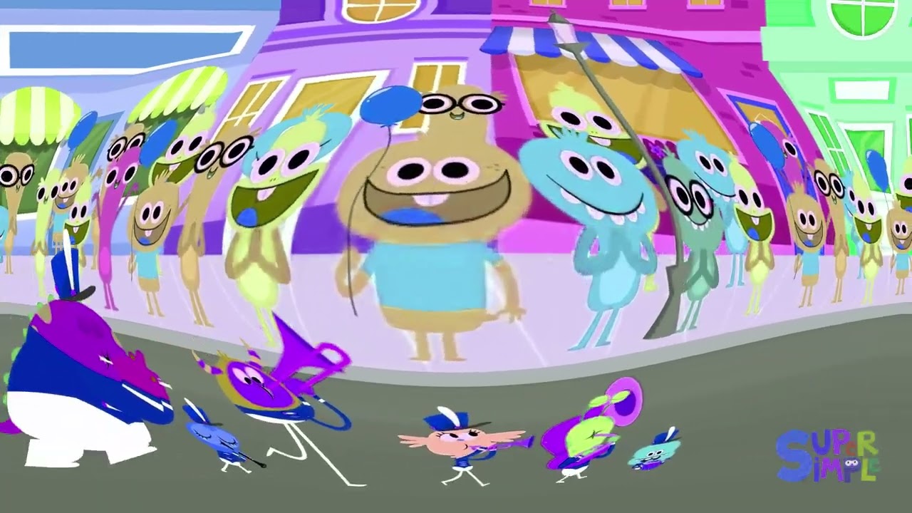 Super Simple Songs When The Band Comes Marching In Effects Sponsored By Klasky Csupo 2001 Effects