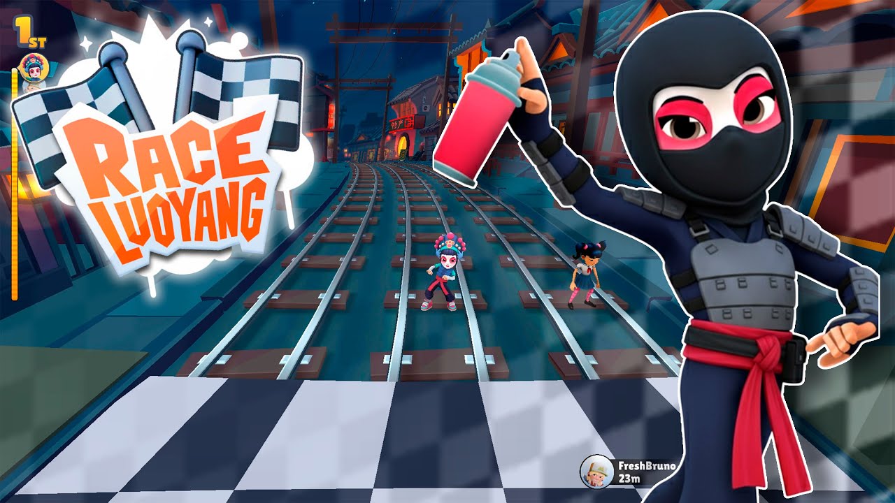 🏁Subway Surfers BRAND NEW Gamemode! Race Mode 🆚LUOYANG 2022