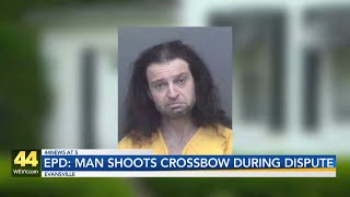 EPD: Man fired a crossbow at a mother and son from a second-story window