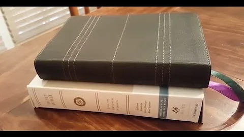 Crossway ESV Personal Size Reference (PSR) Bible w/ Midnight Blue Art Gilting and New Ribbons Review