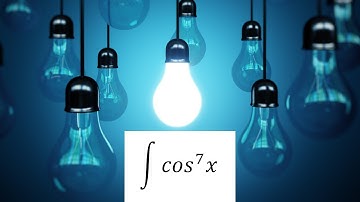 Integration of cos^7x