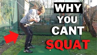 Why You Can't Squat In The Downswing