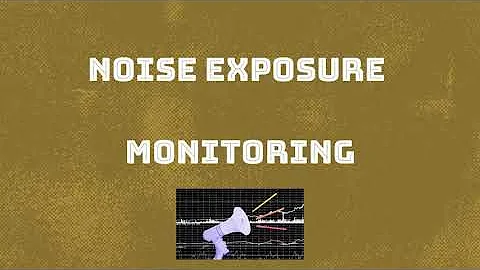 NOISE EXPOSURE MONITORING