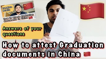 Q&A | How to attest degree in China | How to verify your degree | Degree attestation #PardexiMunda
