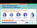 Webinar 1 Educación y Género