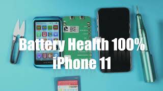 JC V1S Pro With Battery Detection Module Change Battery iPhone 11 Battery Health 100%