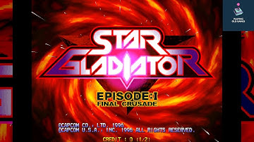 Arcade - Star Gladiator - Full Gameplay with Hayato