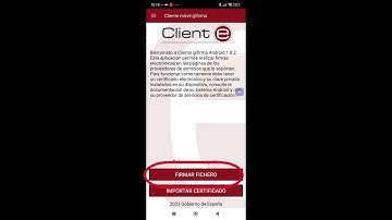 Firma con certificado digital con el movil