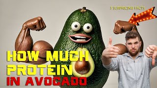 Kekuatan Protein dalam Alpukat 🥑 Berapa banyak protein yang terkandung dalam satu buah alpukat 🥑