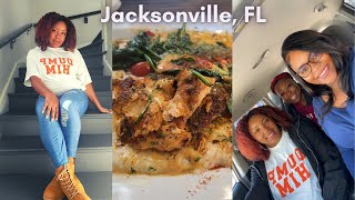 Vlog | Traveling to Jacksonville, FL for my best friend birthday | Hawkers Restaurant | Top Golf