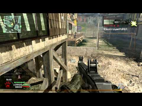 PS3 COD MW2 マルチプレイ MTDM Favela Vector 画質テスト その10-2 30FPS版