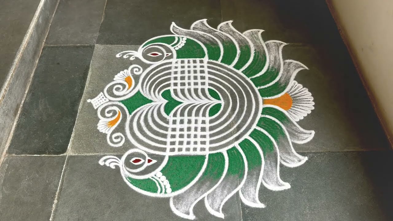 Easy thaipoosam padikolam designs| Simple muggulu designs| easy rangoli designs| Beginners kolam