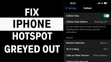 How to Fix Hotspot if Greyed Out on iPhone! [iOS 15 or Later]