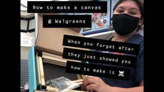 Celebrity How to make a canvas at Walgreens 🔨 Wealth