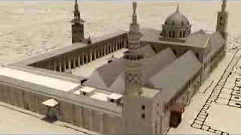 Qui a ordonné la construction de la grande mosquée de Damas ?