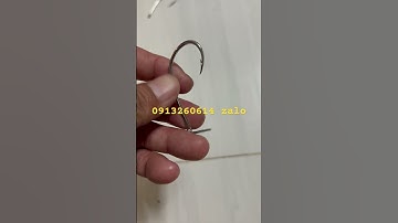 Lưỡi câu nòng điện cá ăn không cần giật cũng dính, #shorts , #câulurecálóc , #anhbaythep