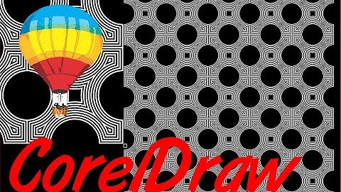 Corel Draw Tips & Tricks Pattern start with a Square and 4 Circles