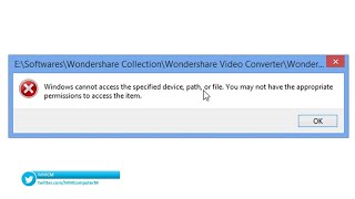 How to Fix Program or file Error "Windows cannot access the specified device. For Windows 10/8 Net Worth