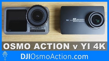 DJI Osmo Action vs Yi 4K - $130 action camera versus a $350 action camera