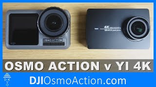 Dji Osmo Action Vs Yi 4K - 130 Action Camera Versus A 350 Action Camera