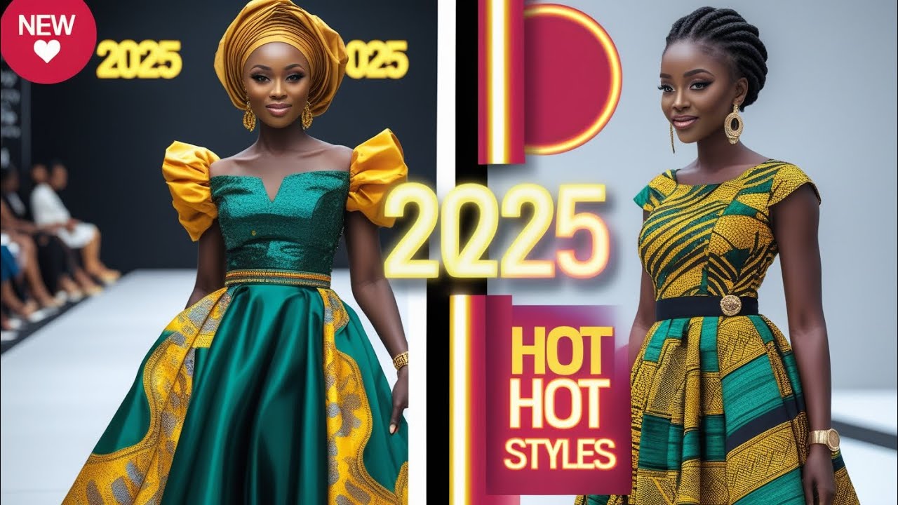 Ankara Styles 2025 & Stylish Kenteg Dresses | Trendy Looks