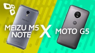 Meizu M5 Note vs. Moto G5 - Comparativo [TecMundo]