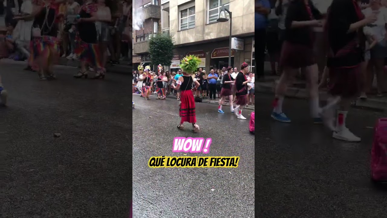 👀 Mira que Fiesta más Loca!. Te va a Dejar sin Palabras 👀 #asturias #pueblos #viajeros