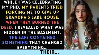 My Parents Demanded I Sign Over Grandpa's Lake House To My Sister. I Refused—Mom Destroyed The...