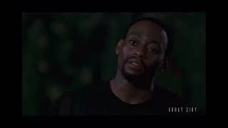 Love and basketball - Monica and Quincy playing a final one-on-one basketball game. | 4K full scene.