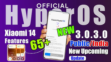 Finally Xiaomi 14 HyperOS 3.0 Global & India 65+ Nov Update Released Global Upcoming Dec Update