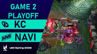 Celebrity KC vs NAVI — Game 2 | LEC Playoffs 2026 | CALISTE 7/1 CAITLYN — KC CLOSE IN ON VICTORY! Net Worth