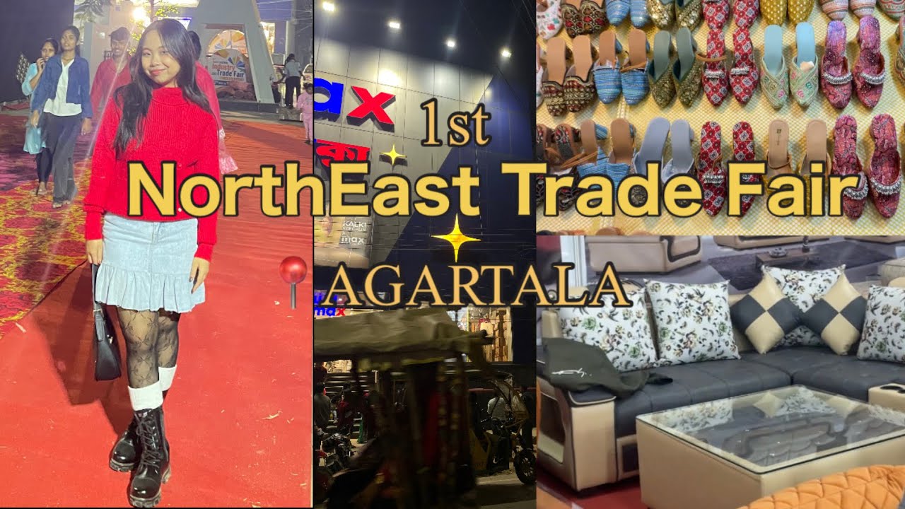 Agartala’s 1st Northeast Trade fair and Heritage Fest 2024🫶||Met her after a long time🧸and more🍯