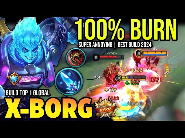 XBORG BEST BUILD 2024 | BUILD TOP 1 GLOBAL XBORG GAMEPLAY | MOBILE LEGENDS✓ class=