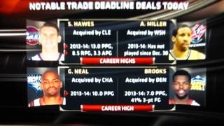 2014 REVIEW OF NBA TRADE DEADLINE \& BIGGEST MOVE BEING STEVE BLAKE TO GOLDEN STATE