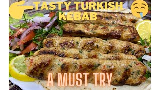 Turkish Chicken Adana Kebab Recipe With Homemade Skewers | Adana Kebab Recipe screenshot 3