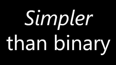 the ACTUAL best way to count: Unary/ base one