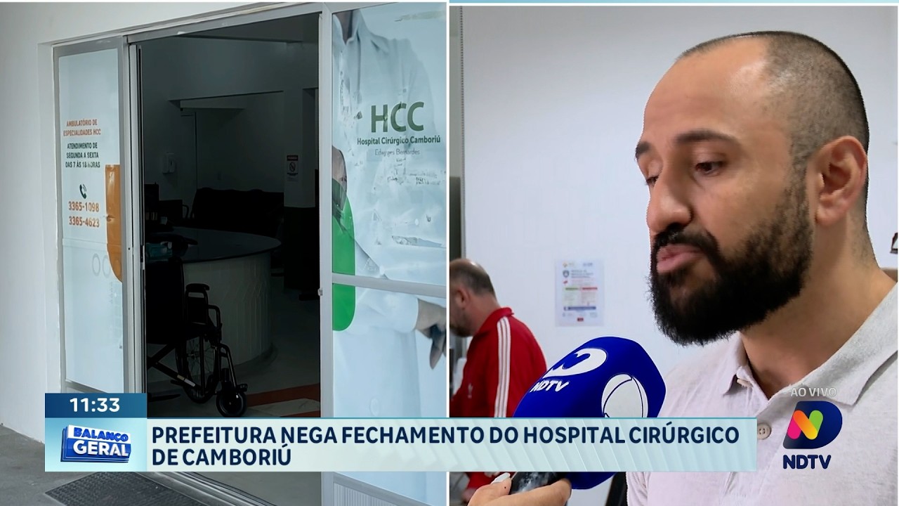 Prefeitura nega fechamento do Hospital Cirúrgico de Camboriú