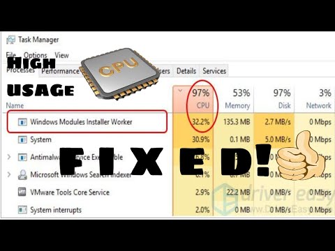 Fix Windows Module Installer Worker High CPU usage.