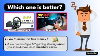 DIY Gaming Steering Wheel | Must-Know Tips for Making a Steering Wheel | Explained