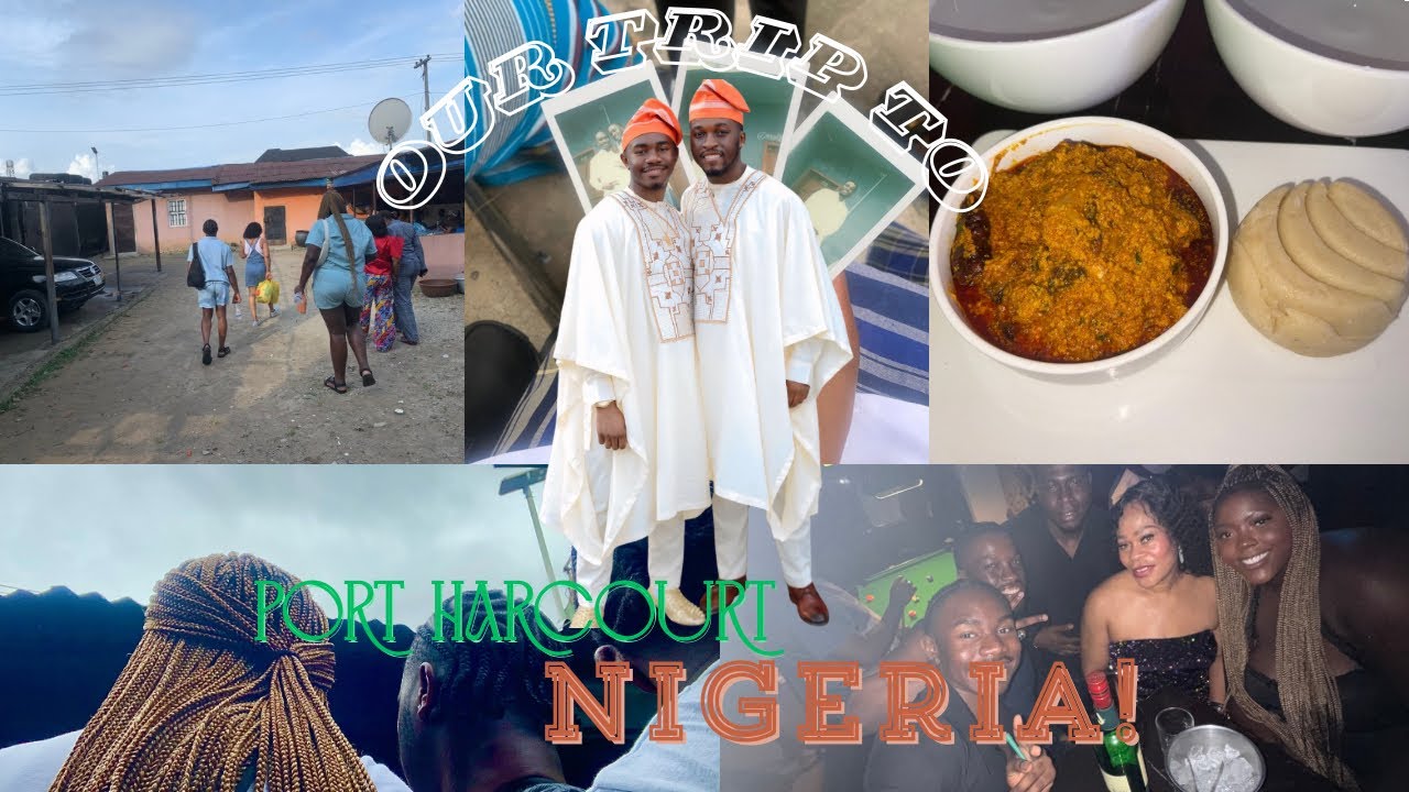 Our first vlog! Trip to Port Harcourt, Nigeria as Americans ft. @londonnn.j