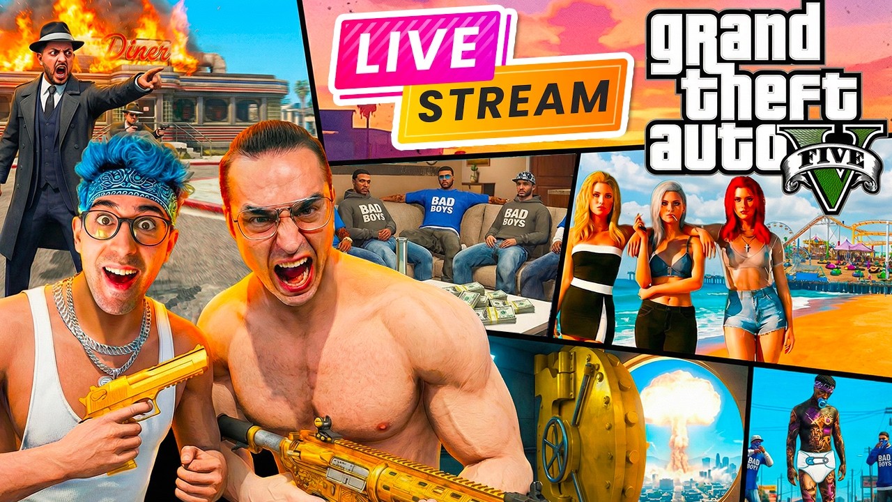 🔴 LIVE 2  - VITA DA BAD BOYS💙  TUBERANZA E TEKNOYD SU GTA5 RP 🔥