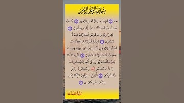 #سورة_فصلت #سورة #فصلت #صلاح_بو_خاطر #المصحف_المعلم