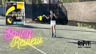 Yonex Poly Tour Pro String Review: Boost Your Game with this High-Performance Polyester screenshot 5