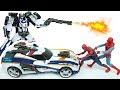 또봇 브이 경찰차 장난감 로봇 캡틴 폴리스 경찰 특공대 또봇V 자동차 Tobot V Police Car Transformer Robot Toys